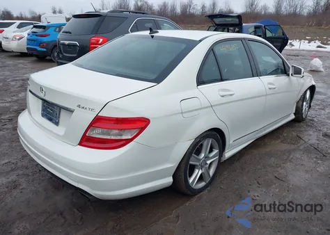 2011 Mercedes-Benz C 300 Sport 4Matic from USA, damaged, VIN WDDGF8BB3BR184011